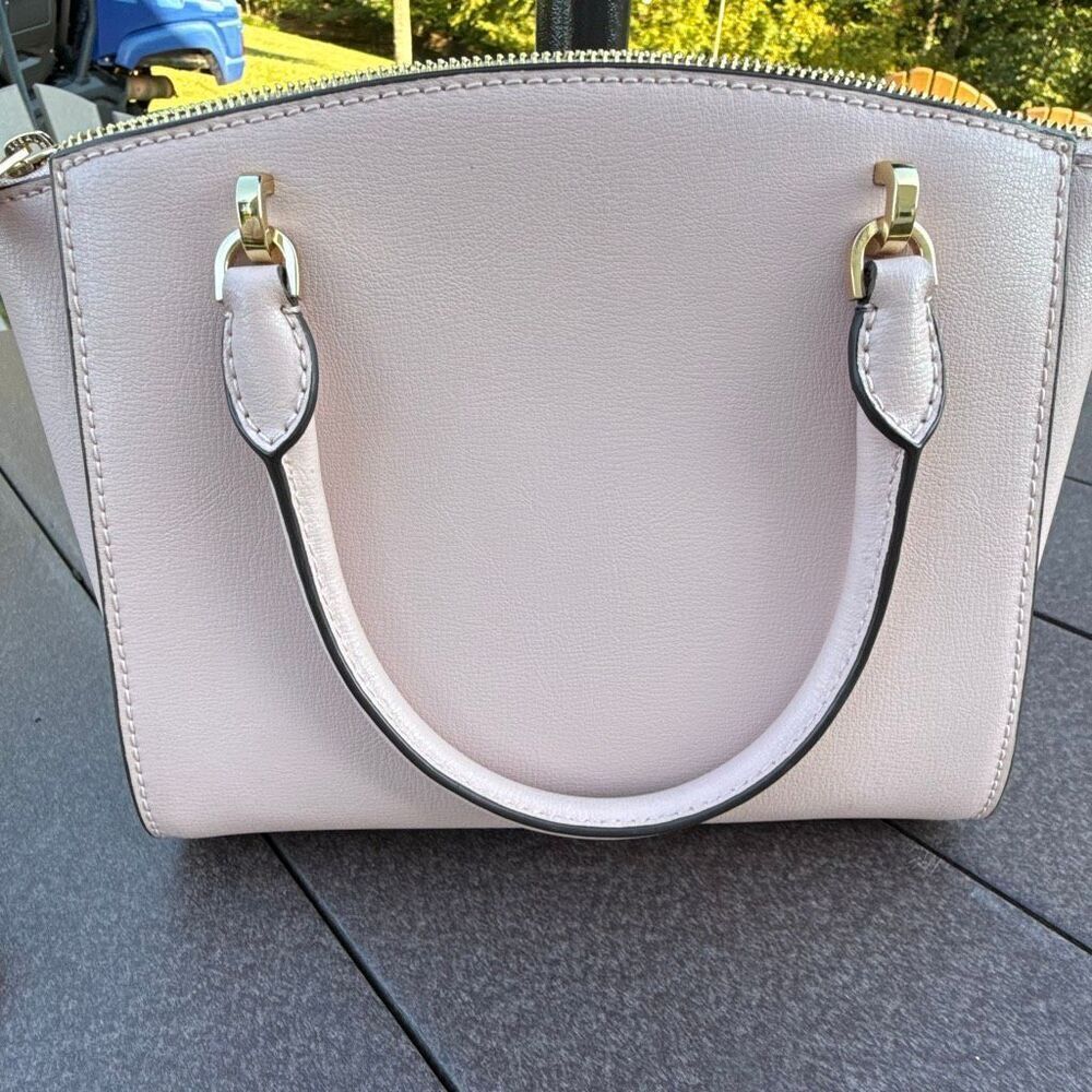 Michael Kors Selma top‎ handle bag pink card holder small wallet light pink - Picture 11 of 12